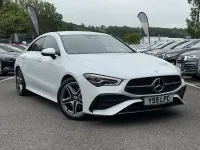 Occasion Mercedes CLA200 AMG line 2023 Blanc Berline