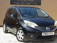 Used Nissan Note Acenta Premium 98 HP (72 kW) 2013 Black Hatchback