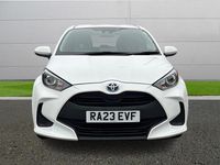 Used Toyota Yaris Hybrid 2023 White Hatchback