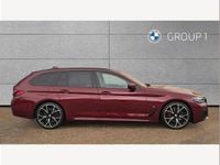 Used BMW 520 M Sport 187 HP (137 kW) 2023 Red Estate