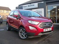Used Ford Ecosport Titanium 125 HP (91 kW) 2020 Red SUV