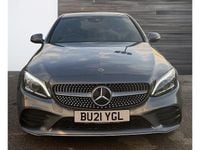 Used Mercedes C300e AMG line 2021 Grey Sedan