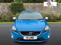 Used Volvo V40 R-Design 115 HP (84 kW) 2014 Blue Hatchback