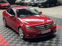 Used Mercedes C180 AMG 156 HP (114 kW) 2012 Red Coupe