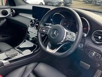 Used Mercedes GLC300 AMG line 306 HP (225 kW) 2021 Brilliant blue metallic