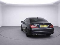 Used Mercedes CLA220 AMG line 170 HP (125 kW) 2018 Black Sedan
