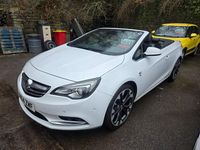 Used Vauxhall Cascada Elite 2014 White Cabriolet