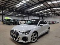 Begagnad Audi A3 Sportback e-tron S-Line 2021 Vit Halvkombi