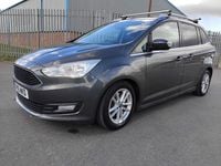 Used Ford Grand C-Max Zetec 120 HP (88 kW) 2016 Grey MPV