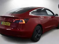 Used Tesla Model 3 Long Range AWD 366 kW (498 HP) 2019 Red Sedan