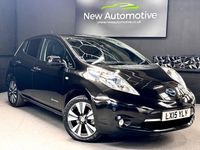 Used Nissan Leaf Tekna 80 kW (109 HP) 2015 Black Hatchback