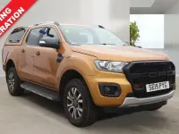 Used Ford Ranger Wildtrack 2019 Orange Pickup