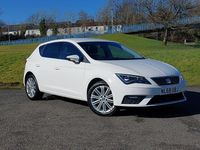 Used Seat Leon XCELLENCE 125 HP (91 kW) 2018 White Hatchback