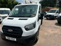 Used Ford Transit 130 HP (95 kW) 2021 White Van