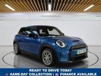Used Mini Cooper SE Collection 135 kW (184 HP) 2021 Blue Hatchback