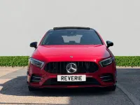 Used Mercedes A35 AMG Premium Plus 306 HP (225 kW) 2019 Red Hatchback