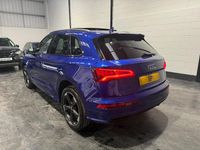 Used Audi Q5 Black Edition 190 HP (139 kW) 2020 Blue SUV