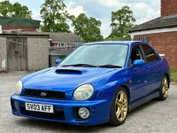 Używany Subaru Impreza 2003 Niebieski Sedan/Limuzyna
