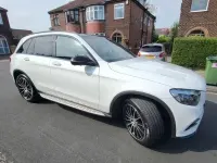 Used Mercedes GLC220 AMG Line Premium 170 HP (125 kW) 2016 White SUV