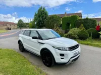 Used Land Rover Range Rover evoque Dynamic 2014 White SUV