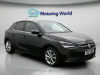 Used Vauxhall Corsa Elite 75 HP (55 kW) 2021 Black Hatchback