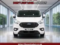 Begagnad Ford Transit Custom Limited 2021 Vit Van