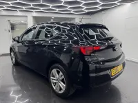 Used Vauxhall Astra Design Edition 110 HP (80 kW) 2018 Black Hatchback