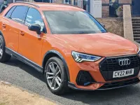 Used Audi Q3 Black Edition 245 HP (180 kW) 2022 Orange SUV