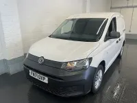 Usado VW Caddy 102 CV (75 kW) 2021 Blanco Monovolumen