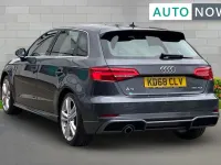 Used Audi A3 S-Line 113 HP (83 kW) 2019 Grey Sedan