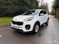 Begagnad Kia Sportage 114 HK (83 kW) 2017 Vit SUV