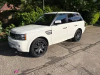 Używany Land Rover Range Rover Sport HSE 2009 Biały SUV