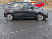 Used Fiat 500 Lounge 69 HP (50 kW) 2018 Black Hatchback