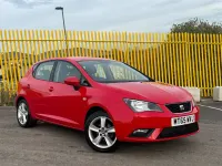 Begagnad Seat Ibiza 2015 Röd Halvkombi