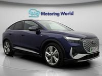 Used Audi Q4 Sportback e-tron S-Line 250 kW (340 HP) 2024 Blue SUV