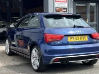Used Audi A1 S-Line 122 HP (89 kW) 2013 Blue Hatchback