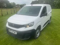 Used Peugeot Partner Premium 131 HP (96 kW) 2024 White MPV