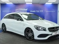 Used Mercedes CLA220 Shooting Brake AMG line 177 HP (130 kW) 2019 White Estate