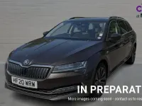 Used Skoda Superb 218 HP (160 kW) 2020 Magnetic brown metallic
