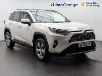 Second-hand Toyota RAV4 Hybrid 222 CP (163 kW) 2020 Alb SUV
