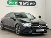 Used Mercedes CLA220 AMG Line Premium 2019 Black Coupe