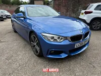 Used BMW 430 M Sport 252 HP (185 kW) 2016 Blue Coupe