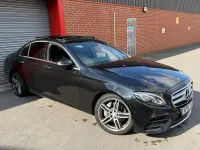 Used Mercedes E220 AMG Line Premium 2018 Black Sedan