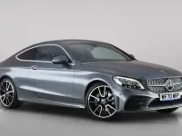 Used Mercedes C200 AMG line 184 HP (135 kW) 2020 Grey Coupe