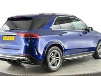 Used Mercedes GLE350 AMG line 320 HP (235 kW) 2021 Blue Estate