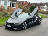 Used BMW i8 Comfort Edition 362 HP (266 kW) 2015 Grey Coupe