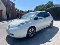 Used Nissan Leaf Tekna 80 kW (109 HP) 2013 White Hatchback