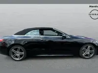 Used Mercedes E220 AMG Line Premium Plus 194 HP (142 kW) 2018 Black Cabriolet