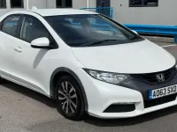 Used Honda Civic SE 120 HP (88 kW) 2013 White Hatchback