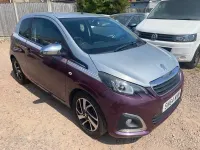 Used Peugeot 108 Allure 82 HP (60 kW) 2014 Purple Hatchback